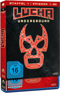 Lucha Underground - Season 1, Eps. 1-20 - 4-Disc Boxset (Blu-Ray)